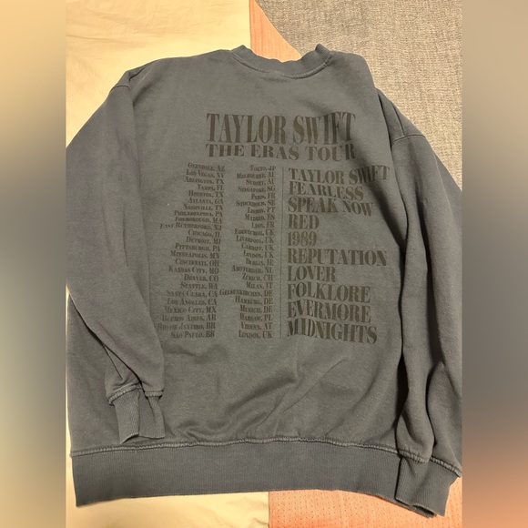 Eras Tour Blue Crew Neck - XS - Picture 3 of 3